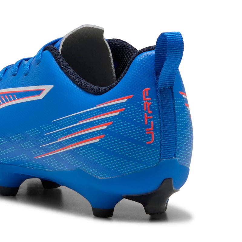 PUMA ULTRA 6 PLAY FG/AG Kids Unisex Blue Football Boots Youth - Image 3